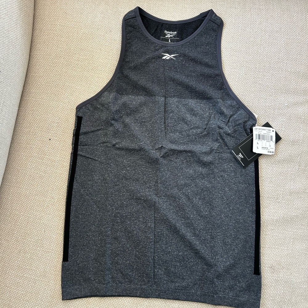Reebok tank gym shirts.  NWT, size Large